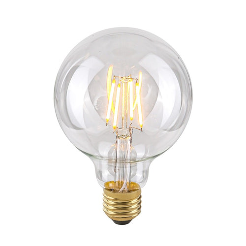 ,Żarówka Filamentowa LED,, E27,, Clear 801404 G95,, 4W,, 2200K,, 400lm,