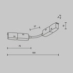 Akcesorium Technical Accessories for tracks Exility IP20 x TRA034CS-W-DE | Biały