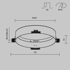 Akcesorium Technical Zon IP20 x DLA032-TRS36-W | Biały