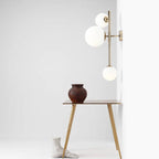 Aldex Elegancki kinkiet DIONE WALL 3 GOLD 1092Y30 1xE27 + 2xE14 | złoty