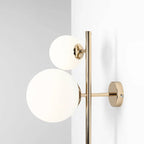 Aldex Elegancki kinkiet DIONE WALL 3 GOLD 1092Y30 1xE27 + 2xE14 | złoty