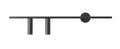 Aldex KINKIET TREVO 2 ALL BLACK (left) 1104D1