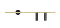 Aldex KINKIET TREVO 2 BLACK BRASS (right) 1083D40_2