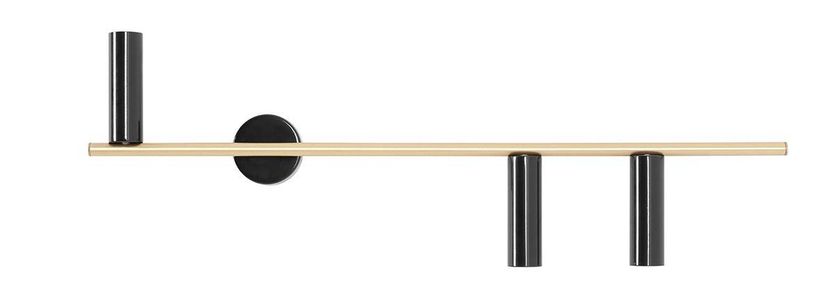 Aldex KINKIET TREVO 3 BLACK BRASS (right) 1083Y40_2