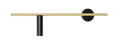 Aldex KINKIET TREVO BLACK BRASS (left) 1083C40