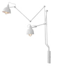 Aldex Kinkiet AIDA 2, 814D, biały, 2x60W E27