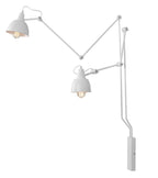 Aldex Kinkiet AIDA 2, 814D, biały, 2x60W E27
