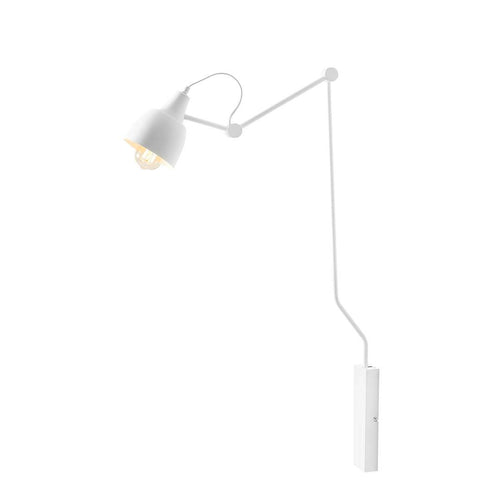 Aldex Kinkiet AIDA (mniejszy) 814C, biały, 1x60W E27