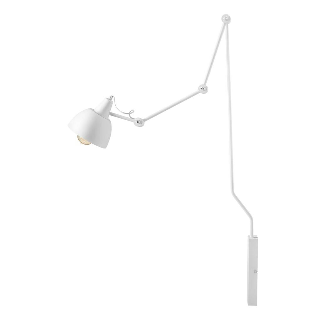 Aldex Kinkiet AIDA (średni) 814C1, biały, 1x60W E27