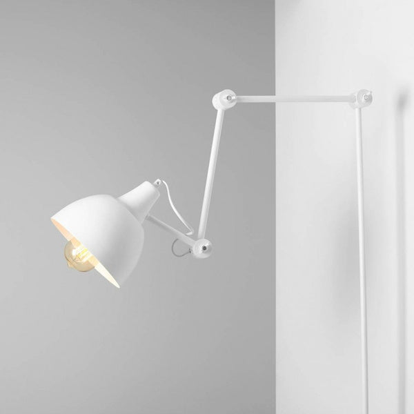 Aldex Kinkiet AIDA (średni) 814C1, biały, 1x60W E27