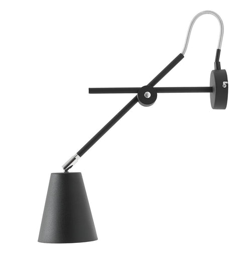 Aldex Kinkiet ARTE 1008C1, czarny, 1x60W E27