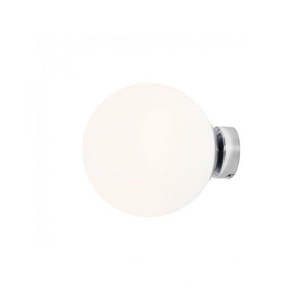 Aldex Kinkiet BALL 1076C4_M, 20 cm, chrom/biały, 1x60W E27