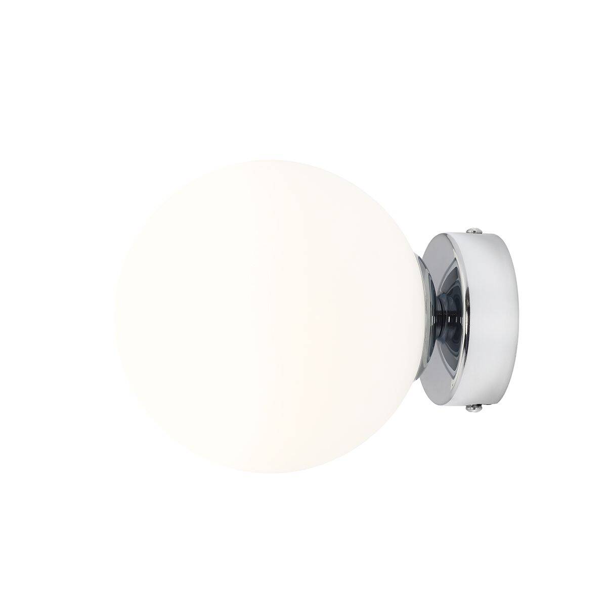 Aldex Kinkiet BALL  1076C4_S, 14 cm, chrom/biały, 1x40W E14