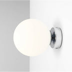 Aldex Kinkiet BALL  1076C4_S, 14 cm, chrom/biały, 1x40W E14