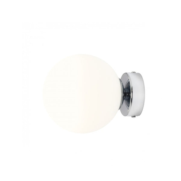 Aldex Kinkiet BALL  1076C4_S, 14 cm, chrom/biały, 1x40W E14