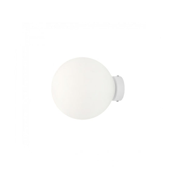 Aldex Kinkiet BALL 1076C_M, 20 cm, biały, 1x60W E27