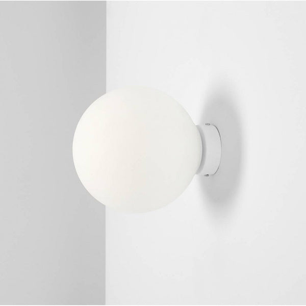 Aldex Kinkiet BALL 1076C_M, 20 cm, biały, 1x60W E27