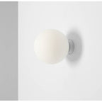 Aldex Kinkiet BALL 1076C_S, 14 cm, biały, 1x40W E14