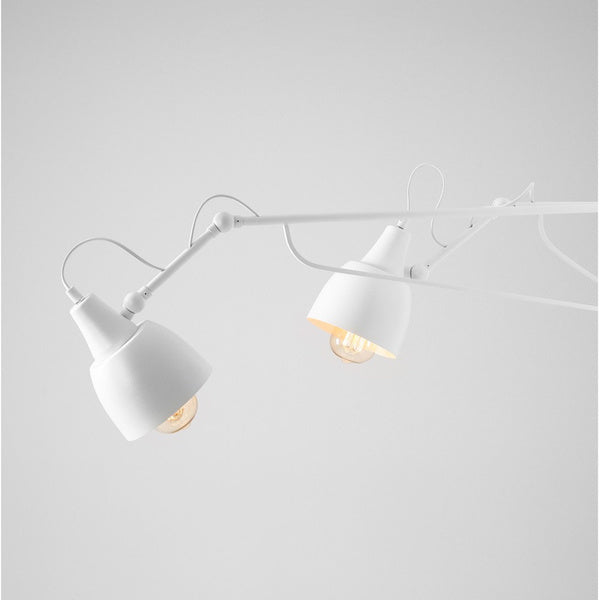 Aldex Kinkiet SOHO 2, 1002D, biały, 2x60W E27