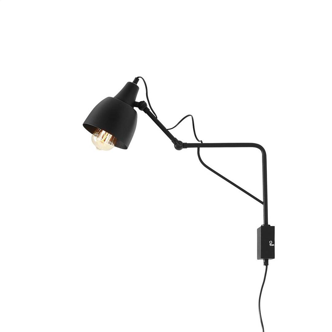 Aldex Kinkiet SOHO (mały) 1002C1_M, czarny, 1x60W E27