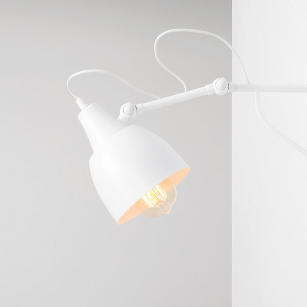 Aldex Kinkiet SOHO (mały) 1002C_M, biały, 1x60W E27