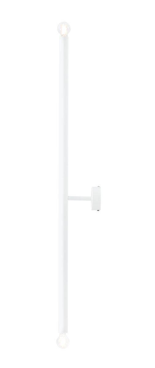 Aldex Kinkiet TUBO 2 LONG, 1072D_L, biały, 2x40W E14