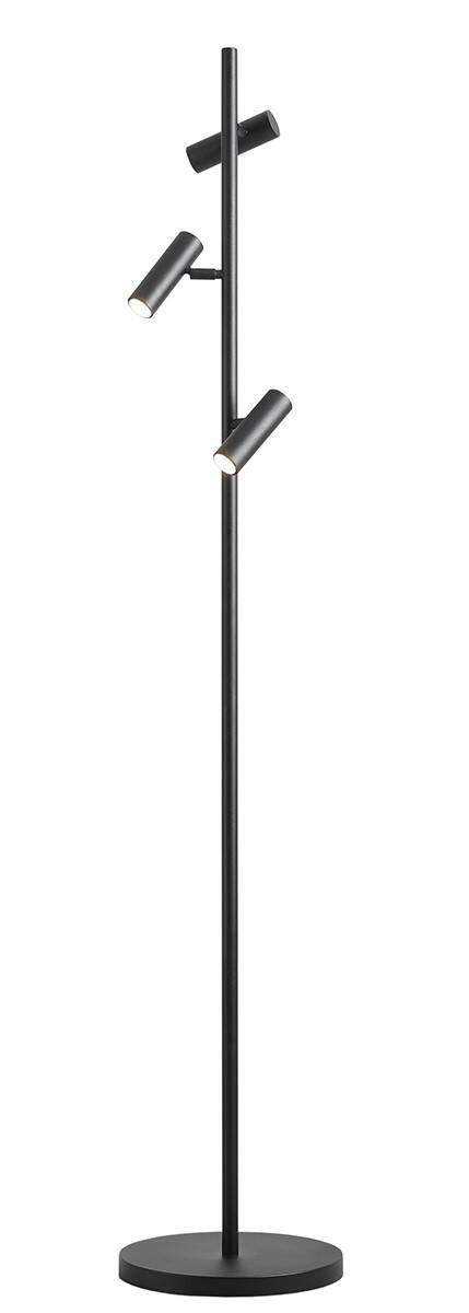 Aldex LAMPA STOJĄCA TREVO ALL BLACK 1104A1