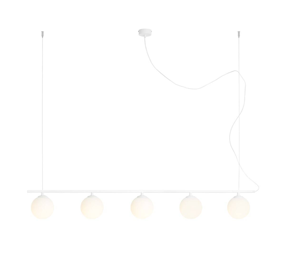 Aldex LAMPA WISZĄCĄ BERYL GLASS 5 WHITE 1006F