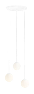 Aldex LAMPA WISZĄCA BOSSO 3 RING WHITE 1087E_R