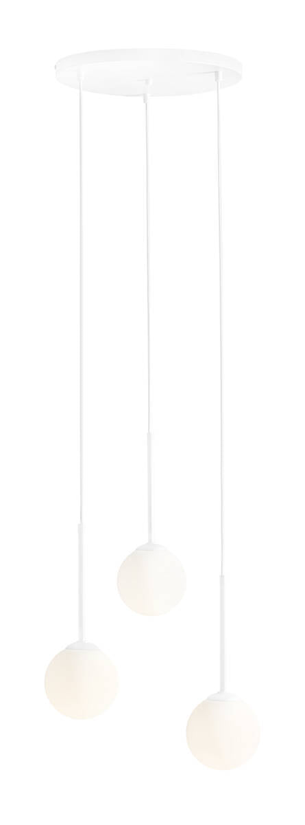 Aldex LAMPA WISZĄCA BOSSO 3 RING WHITE 1087E_R