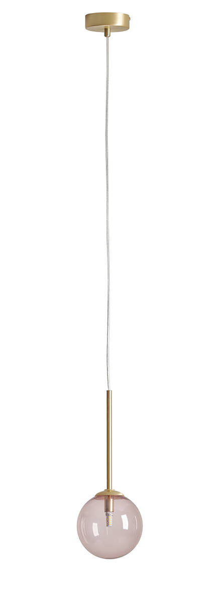 Aldex LAMPA WISZĄCA BOSSO MINI 14 MULTICOLOUR DUSTY ROSE | Różowy 1119XXS40_BR