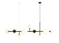 Aldex LAMPA WISZĄCA DIONE 9 BLACK 1092N1