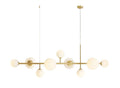 Aldex LAMPA WISZĄCA DIONE 9 BRASS 1092N40