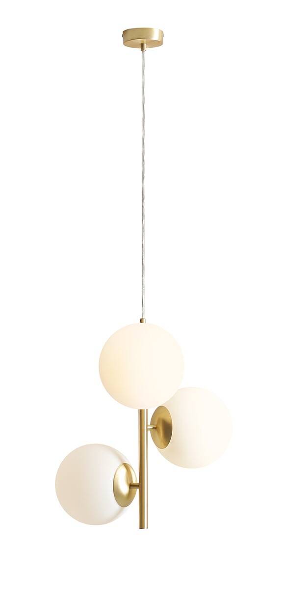 Aldex LAMPA WISZĄCA FIN 3 BRASS M 1120E40_M