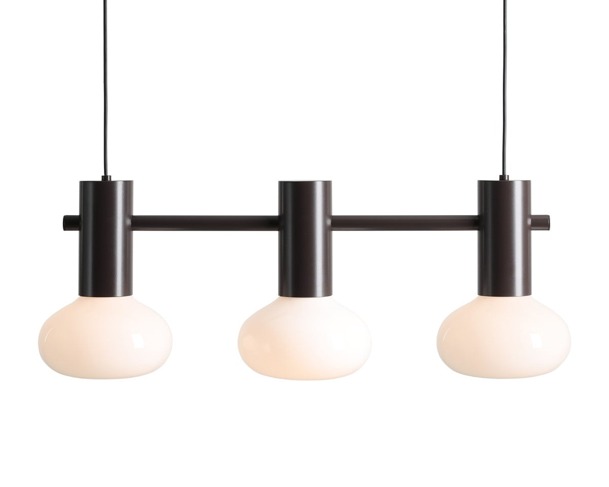 Aldex LAMPA WISZĄCA FLO 3 MOKKA S (opal glass) 7000E28_S