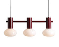 Aldex LAMPA WISZĄCA FLO 3 RUBY S (opal glass) 7000E27_S