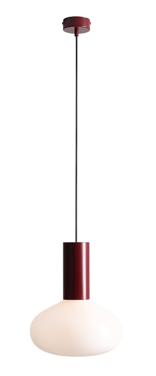 Aldex LAMPA WISZĄCA FLO RUBY M (opal glass) 7000G27_M