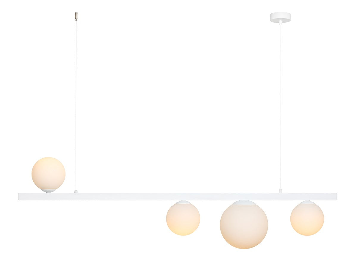 Aldex LAMPA WISZĄCA GARDA 4 WHITE 1099L