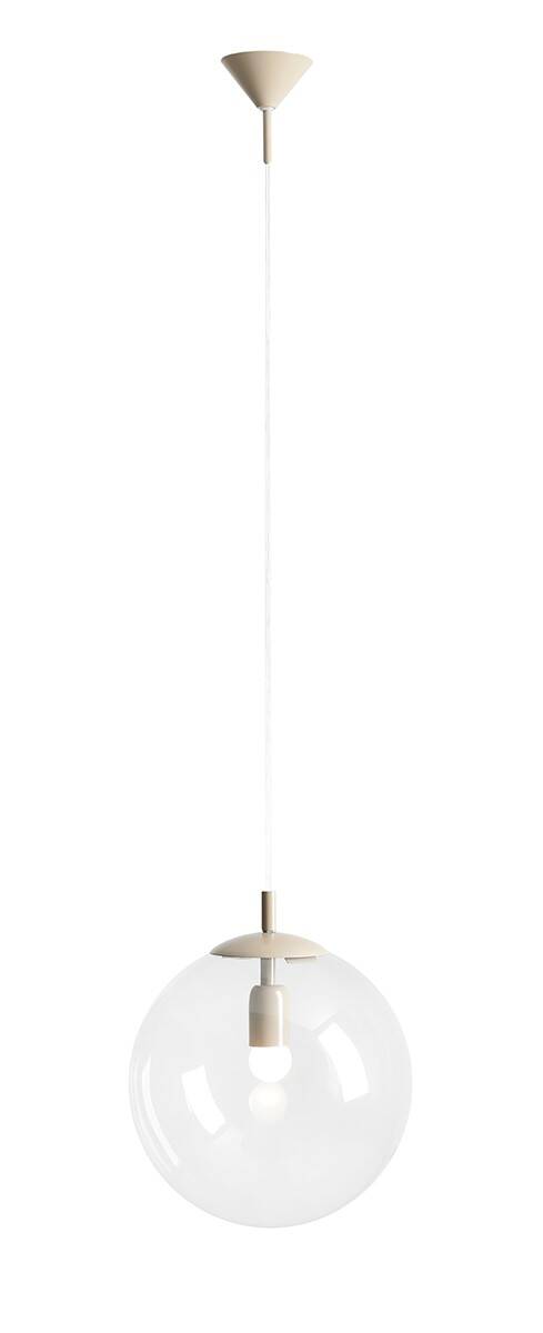 Aldex LAMPA WISZĄCA GLOBE BEIGE 562G17