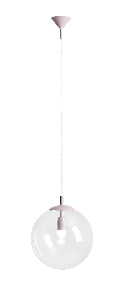 Aldex LAMPA WISZĄCA GLOBE LILAC 562G13