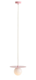 Aldex LAMPA WISZĄCA LOOP BABY PINK S E27 | Różowy 1125G18_S