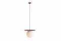 Aldex  LAMPA WISZĄCA LOOP RED WINE L E27 | Czerwony 1125G15_L
