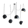 Aldex LAMPA WISZĄCA NOOR 5 BLACK 1122F1