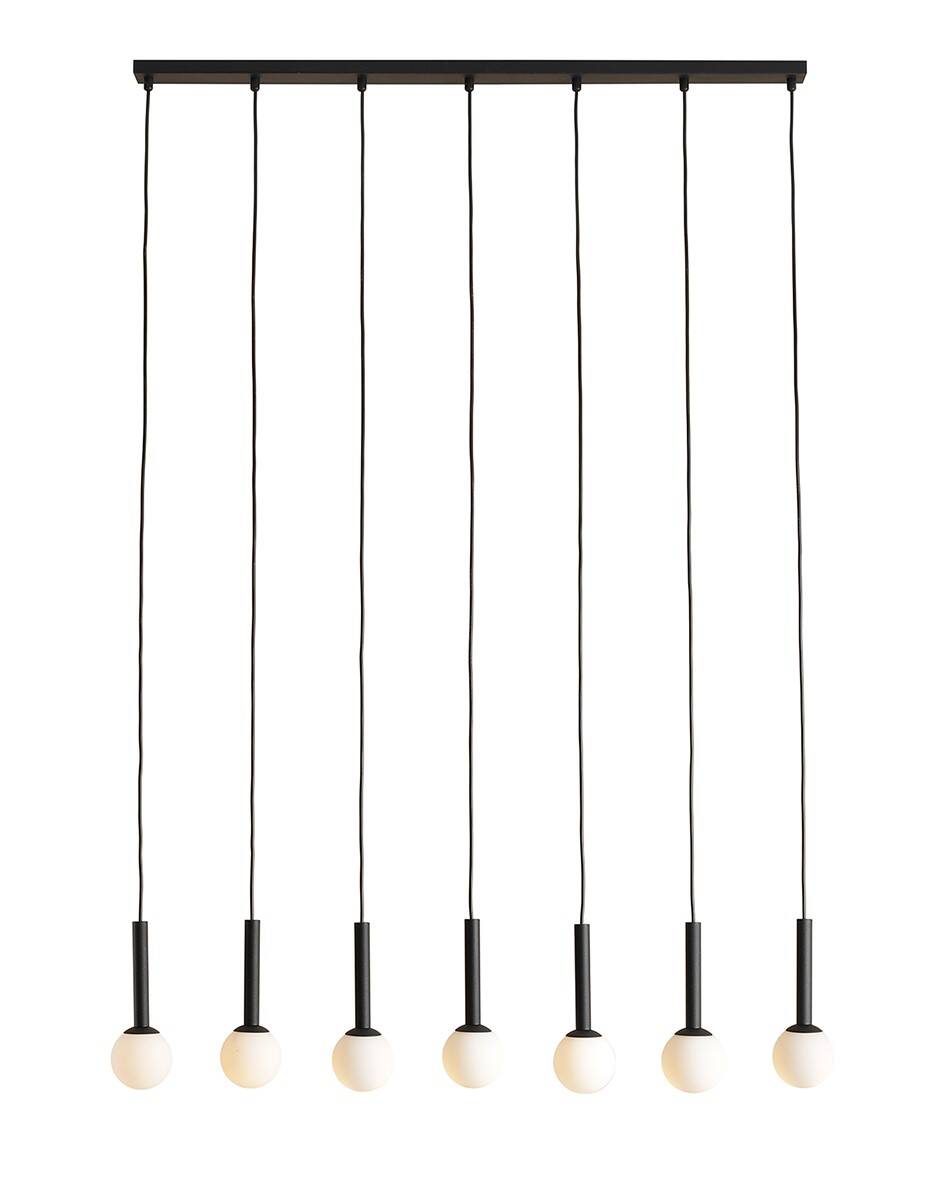Aldex LAMPA WISZĄCA RIU 7 ALL BLACK | Czarny 1121T1