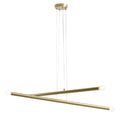 Aldex LAMPA WISZĄCA TUBO 4 BRASS 1072L40