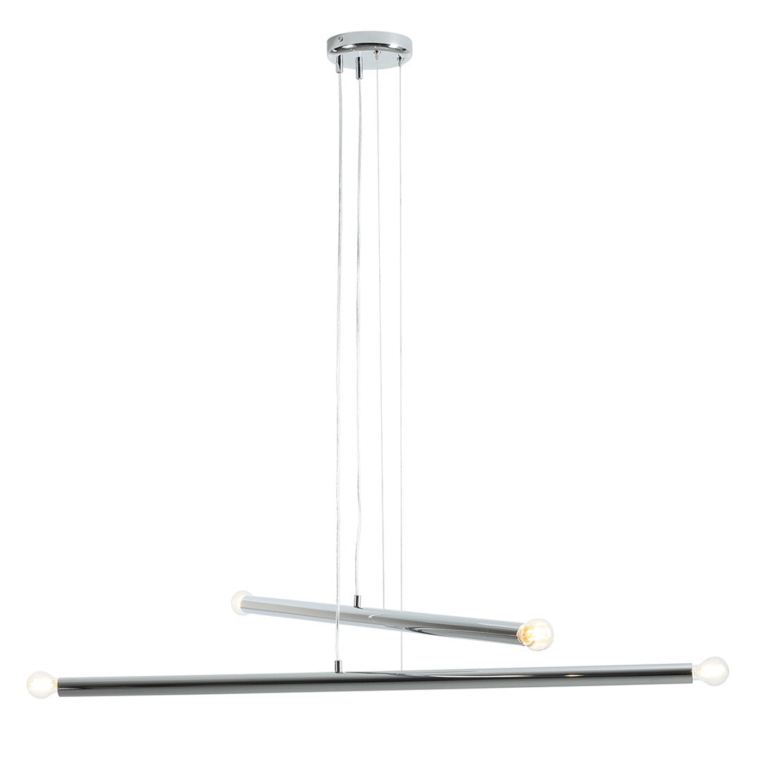 Aldex LAMPA WISZĄCA TUBO 4 CHROME 1072L4