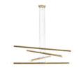 Aldex LAMPA WISZĄCA TUBO 8 GOLD 1072P30