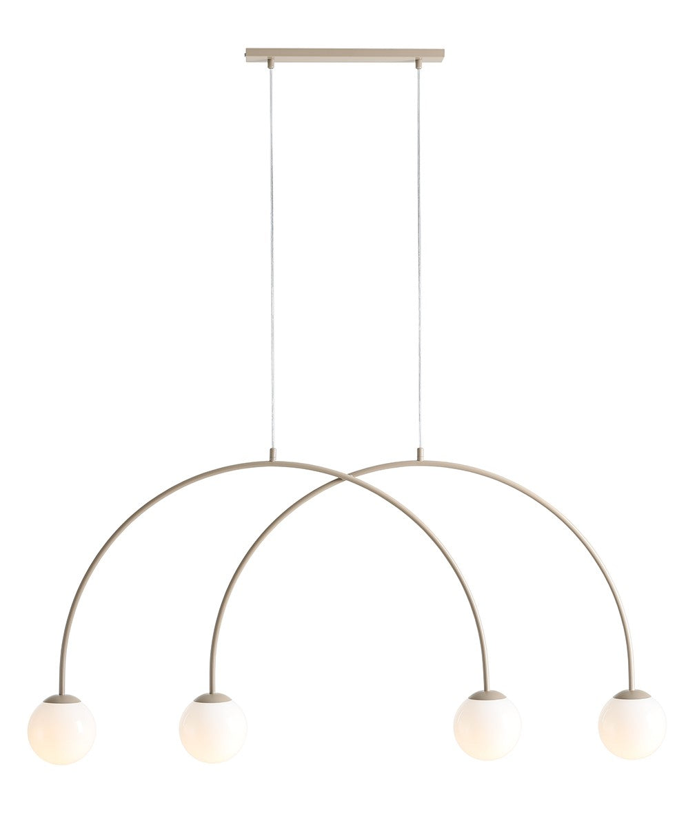Aldex LAMPA WISZĄCA UNA 4 BEIGE S 1116L17_S