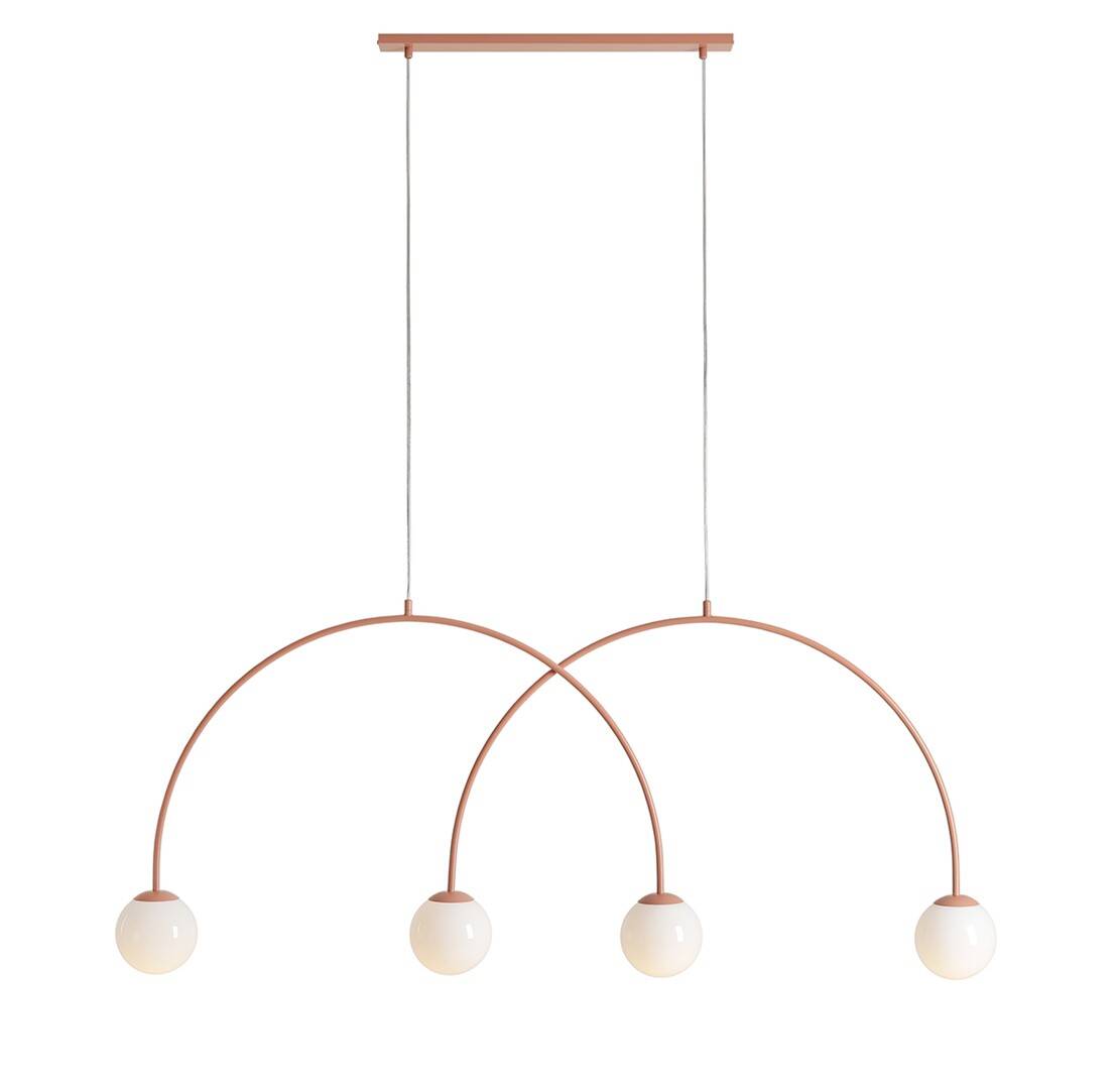 Aldex LAMPA WISZĄCA UNA 4 CORAL L 1116L11_L