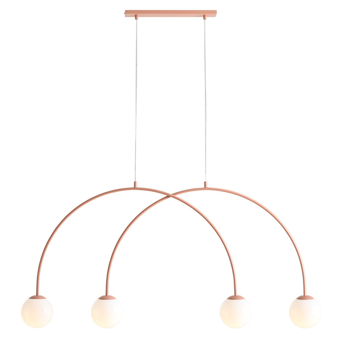 Aldex LAMPA WISZĄCA UNA 4 CORAL S 1116L11_S